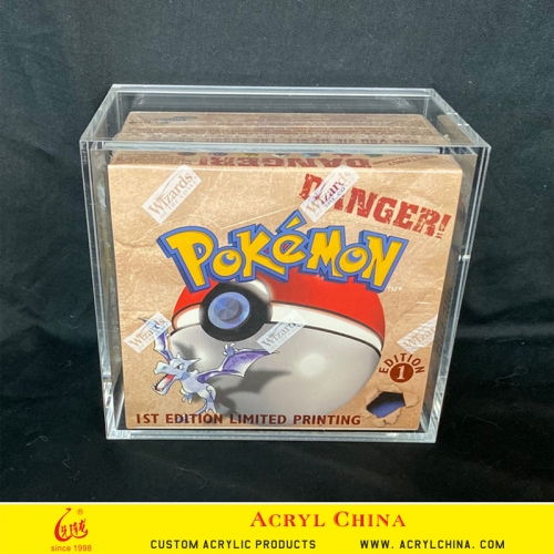 Acrylic Case for Pokemon XY Evolutions Booster Box