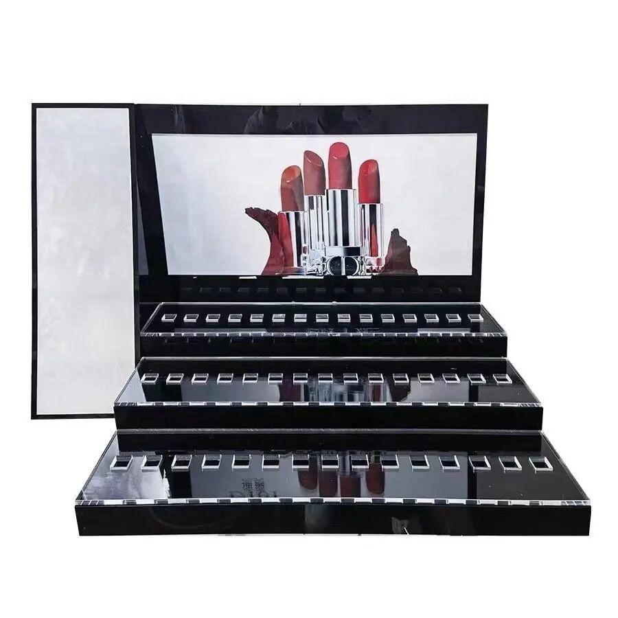 Acrylic Lipstick Display Rack With LED