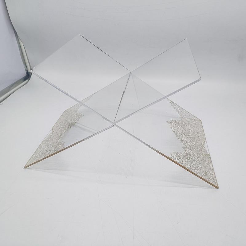 Foldable magazine rack with beautiful patterns