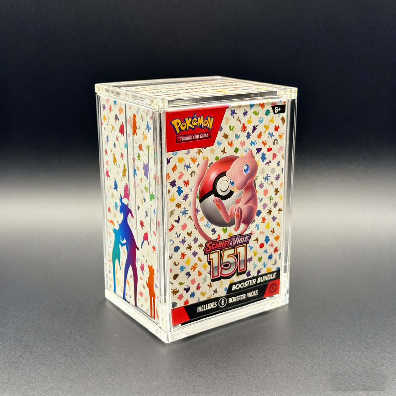 Acrylic Booster Bundle Display Case