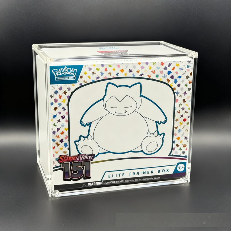 Acrylic Case Magnetic Lid Display Box