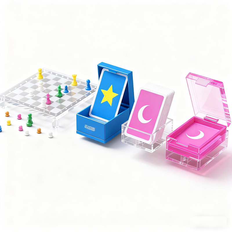 Acrylic game storage solutions