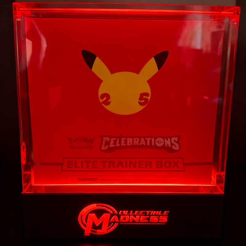 Acrylic Magnetic Case for Pokemon With Light Base