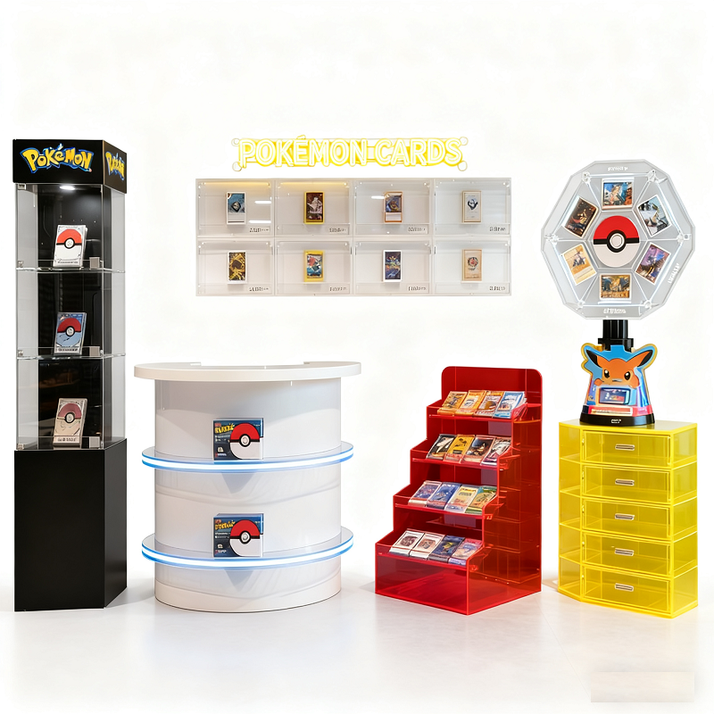 Acrylic Pokémon Card Display Cabinet