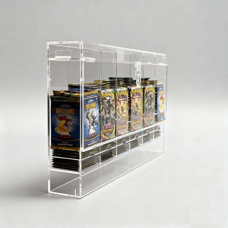 Acrylic Booster Pack Dispenser Sports Cards