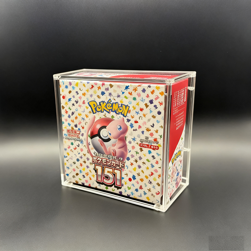 Acrylic Booster Box Display for Pokemon