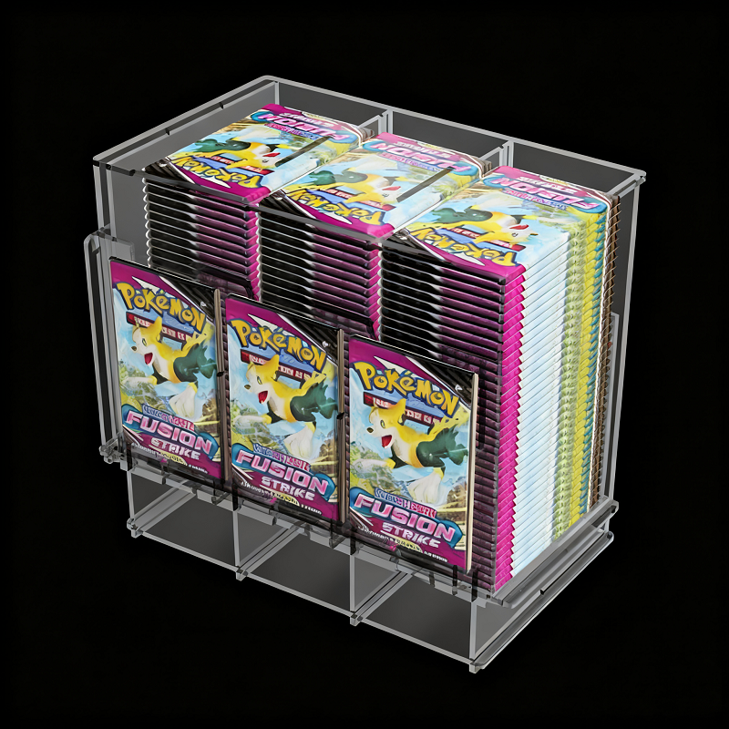 Acrylic Booster Pack Dispenser for Pokemon