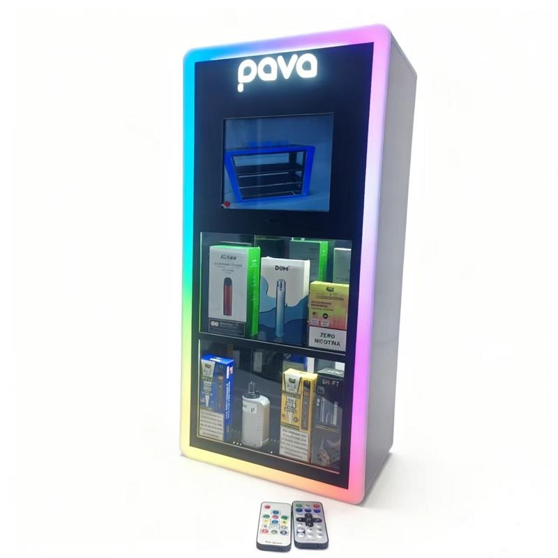 Custom Vape Display Stand with Led Lights and Screen