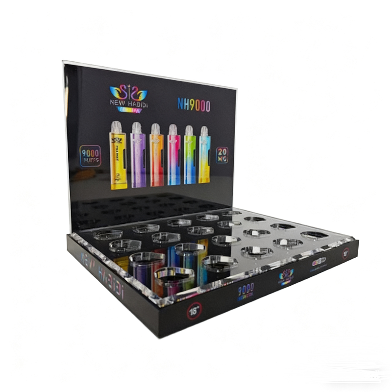 Colorful Dimensional Vape Acrylic Display Stand