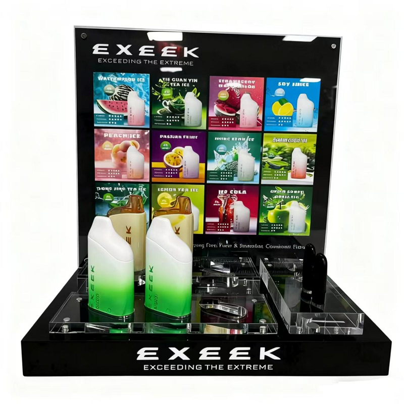 Custom Acrylic Vape Pen Desktop Display Stand