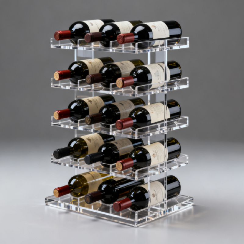 Acrylic Wine Rack