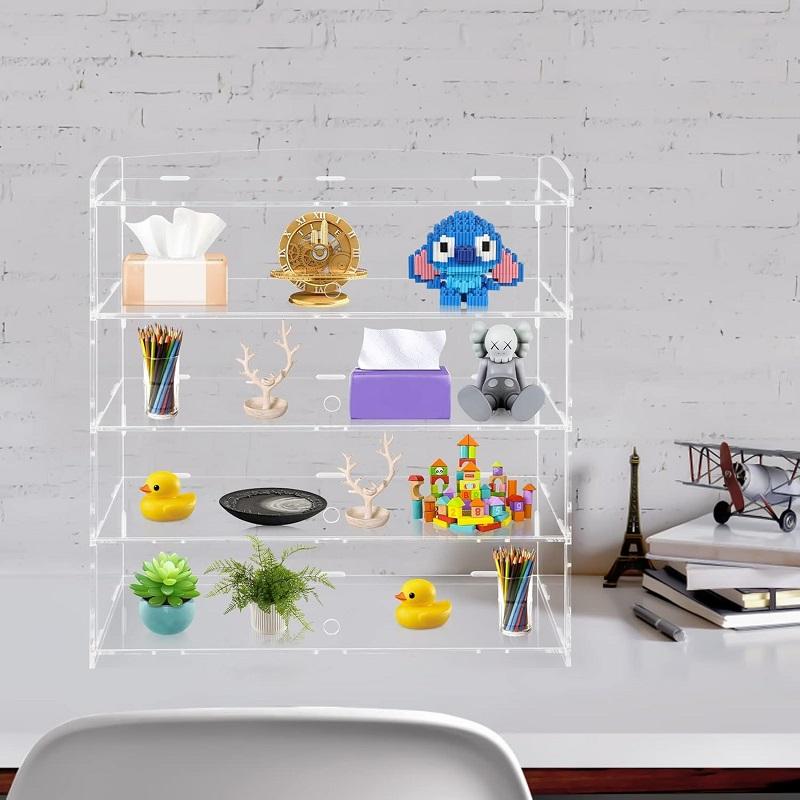 Assembled Acrylic Cosmetic Display Stand showcase Organizer