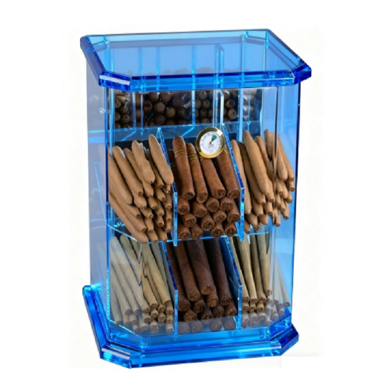 Custom Acrylic Cigar Humidor Cabinet