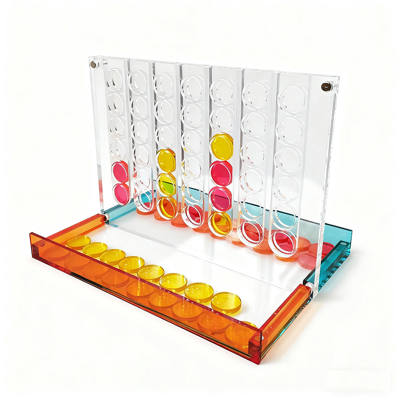 Acrylic 4 in a Row Game