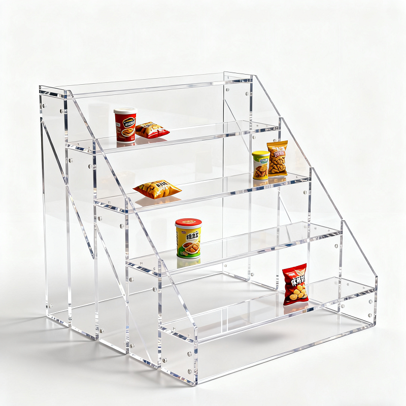 Assembled Acrylic Display Rack