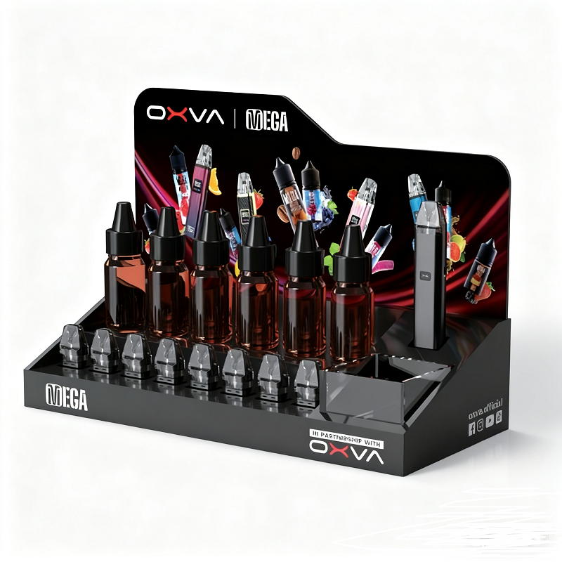 Custom Vape/e-liquid Desktop Display Rack