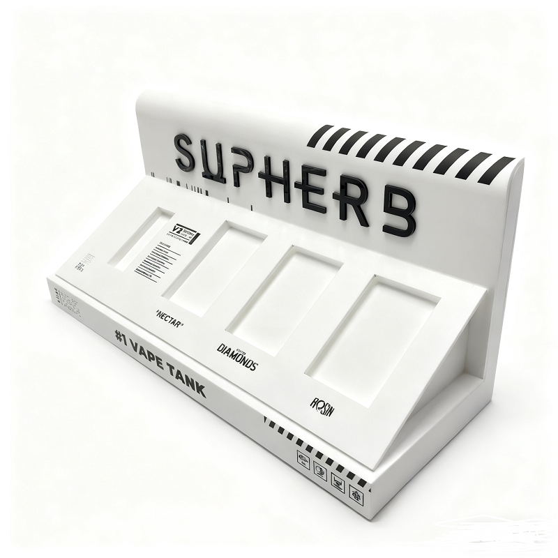 Custom Acrylic Vape Desktop Display Stand