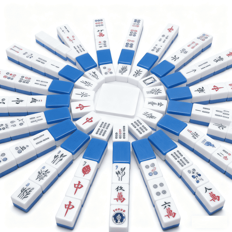 Lucite Mahjong Premium Set