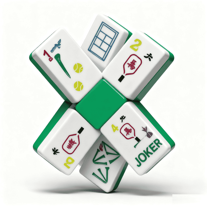 Custom Acrylic Mahjong Set